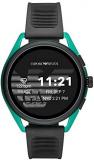 Emporio Armani - Matteo Smartwatch with Black Rubber Strap for Men ART5023