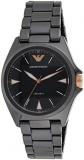 Emporio Armani Men Analogue Quartz Watch with Ceramic Strap AR70003