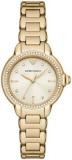 Emporio Armani Women's Analog Quartz Watch with Stainless Steel Strap AR11609