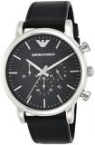 Emporio Armani Watch for Men, Quartz Chronograph Movement and 46mm Case Size wit...