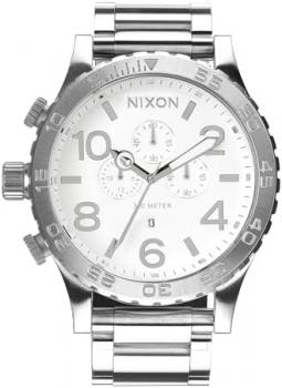 Nixon Men's Analog Japanese Quartz Watch with Stainless Steel Strap A1389-488-00