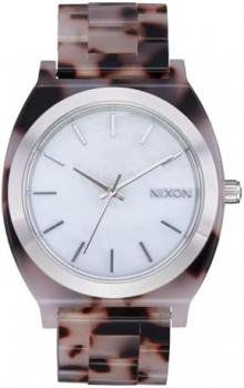 NIXON Time Teller Acetate 100m Water Resistant Women's Analog Fashion Watch (37mm Watch Face, 20mm Acetate Band)