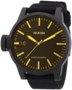 Nixon Chronicle -Spring 2017- Matte Black / Orange Tint