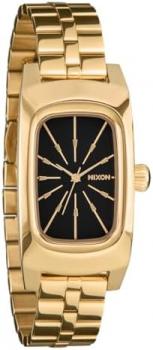 NIXON Frankie A1441-100m Water Resistant Women's Analog Watch (47 x 24mm Rectangular Watch Face, 14mm 3 Link Bracelet Band w/Butterfly Clasp)