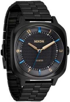 NIXON Fremont 40 A1444-100m Water Resistant Men's Analog Field Watch (40mm Watch Face, 20-18mm Tapered 3-Link Stainless Steel Band)
