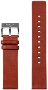 Nixon Cognac Leather Watch Strap for Watches with 23mm Lug Spacing BA008-2423-00, Cognac, Eine Grösse, Bracelet