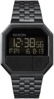 NIXON Re-Run A158. 100m Water Resistant Men’s Digital Watch (38.5mm Digital Watch Face. 13-18mm Stainless Steel Band)
