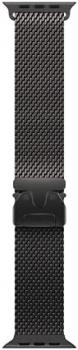 Apple Watch Band - Milanese Loop - 49mm - Black - Medium