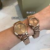 Swiss Rare Diamonds Rose Gold Dial 26mm Women Wrist Watch The City BU9215