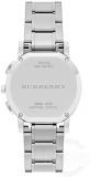 Burberry The City BU9750 Women's Chronograph Round Stainless Steel Silver Dial 38mm Modern Modern Watch, Modern