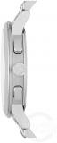 Burberry The City BU9750 Women's Chronograph Round Stainless Steel Silver Dial 38mm Modern Modern Watch, Modern