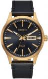 Nixon Unisex's Analogue Japanese Quartz Movement Watch with Leather Strap A1347-510-00