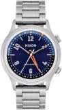 NIXON Drifter 40 A1422-100m Water Resistant Men's Analog GMT Watch - Swiss Movement (40mm Watch Face, 20mm Quick Release Tapered Stainless Steel Band)