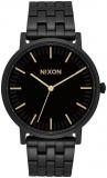 NIXON Porter Black & Gold Watch