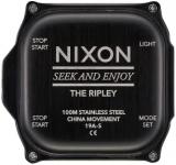 NIXON Ripley 23mm PU/Rubber/Silicone Band 33.5mm Face - Surplus/Black
