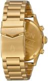 NIXON Sentry Chrono Watch, All Gold
