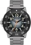NIXON Smyth 44 A1414-100m Water Resistant Analog Watch (44 mm Face, 23 mm Stainless Steel Band)