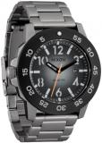 NIXON Smyth 44 A1414-100m Water Resistant Analog Watch (44 mm Face, 23 mm Stainless Steel Band)