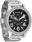 NIXON 51-30 Chrono A1389-300m Water Resistant Men's Analog Fashion Watch (51mm Watch Face, 25mm Stainless Steel Band)