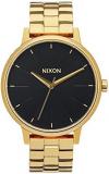 Nixon Women's Quartz Watch Kensington All Gold/Black Sunray A0992042-00 with Metal Strap