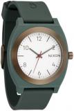NIXON Time Teller OPP A1361-100m Water Resistant Unisex Analog Fashion Watch (40mm Watch Face, 20mm PU/Rubber/Silicone Band), Sage Leaf, One Size, Time Teller OPP