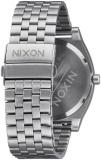 NIXON Time Teller Solar A1369-100m Water Resistant Men's Analog Solar Powered Fashion Watch (40.5mm Watch Face, 20mm 5 Link Stainless Steel Band)
