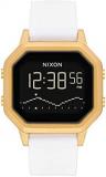 Nixon Siren SS A1211 - Digital Sports Watch for Women (36 mm Dial, 18 mm - 16 mm Silicone Strap)