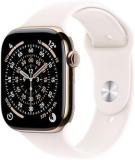 Apple Watch Series 11 GPS + Cellular 46mm Smartwatch with Gold Titanium Case with Light Blush Sport Band M/L. Sleep Score, Fitness Tracker, Health Monitoring, Always-On Display, Water Resistant