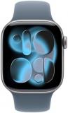 Apple Watch Band - Sport Band - 42mm - Anchor Blue - S/M