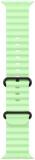 Apple Watch Band - Ocean Band - 49mm - Neon Green - One Size