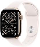 Apple Watch Series 11 GPS + Cellular 42mm Smartwatch with Gold Titanium Case with Light Blush Sport Band S/M. Sleep Score, Fitness Tracker, Health Monitoring, Always-On Display, Water Resistant