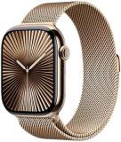 Apple Watch Band - Milanese Loop - 46mm - Gold - M/L