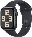 Apple Watch SE (2nd Gen) [GPS, 44mm] Midnight Aluminum Case with Midnight Sport ...