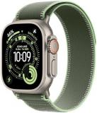 Apple Watch Band - Trail Loop - 49mm - Green/Neon - M/L