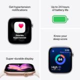 Apple Watch Series 11 GPS + Cellular 46mm Smartwatch with Jet Black Aluminium Case with Black Sport Band M/L. Sleep Score, Fitness Tracker, Health Monitoring, Always-On Display, Water Resistant