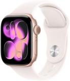 Apple Watch Series 11 GPS 42mm Smartwatch with Rose Gold Aluminium Case with Light Blush Sport Band S/M. Sleep Score, Fitness Tracker, Health Monitoring, Always-On Display, Water Resistant