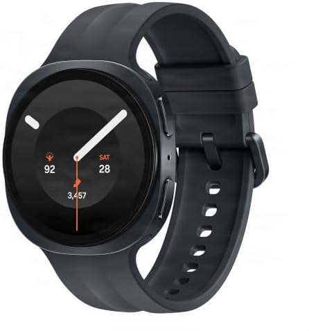 Samsung Galaxy Watch9 AI Smartwatch, 40mm, Cushion Design, LTE, Graphite | Snapdragon Wear Elite Platform, 390 mAh battery, Sleep & Health coaching, Heart Management, 3 Year Warranty (UK Version)