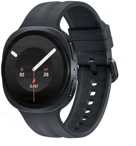 Samsung Galaxy Watch9 AI Smartwatch, 40mm, Cushion Design, BT, Graphite | Snapdragon Wear Elite Platform, 390 mAh battery, Sleep & Health coaching, Heart Management, 3 Year Warranty (UK Version)