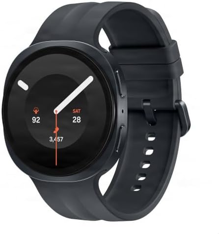 Samsung Galaxy Watch9 AI Smartwatch, 44mm, Cushion Design, BT, Graphite | Snapdragon Wear Elite Platform, 390 mAh battery, Sleep & Health coaching, Heart Management, 3 Year Warranty (UK Version)